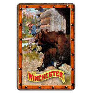 Targa in Metallo Stile Cowboy con Colt Tex e Patch, Insegna Retrò in Latta, Decorazione da Parete per Casa, Giardino, Cucina, Pub, Bar, Caffè, Man Cave, 12x18 Pollici - Product Image 4