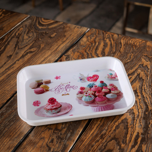 Prix <span class=keywords><strong>bas</strong></span> Usine En Gros Offre Spéciale Écologique Incassée Spécial Pleine <span class=keywords><strong>Fleur</strong></span> Gâteau Conception Plateau pour Boulangerie Usage Domestique - Product Image 4
