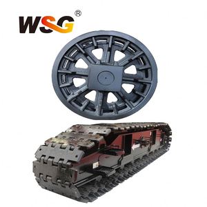 <span class=keywords><strong>Grupo</strong></span> de Rodillos Guía Delanteros de Alta Calidad para Grúa Oruga Link-Belt LS108BJ, Piezas del Tren de Rodaje - Product Image 5