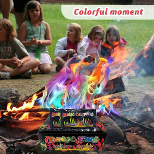 Magic Fire Powder Fire Color Packets Fabricante Fire Color Changer para Halloween Wedding Decor Arts and Crafts - Product Image 3