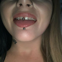 2025 nouveau 16G/14G G23 titane boule mamelon langue bouclier anneau avec femmes homme oreille Tragus industriel haltère titane Piercing
