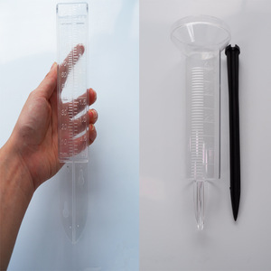 Vente en gros de jauge à pluie moderne en plastique ABS de 250 ml pour l'extérieur, design transparent résistant aux intempéries pour le jardin - Product Image 3