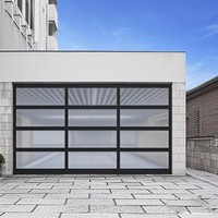 Porte de garage automatique à enroulement en acier galvanisé, anti-vol, résistante aux intempéries, pour usage résidentiel