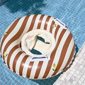 Tanyozhe – anneau de natation pour bébé avec motif d'ours, siège épaissi pour enfants de 1 à 5 ans, utilisation en piscine - Product Image 3
