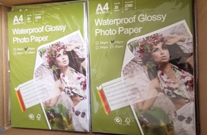 <span class=keywords><strong>Mejor</strong></span> precio 350 GSM <span class=keywords><strong>papel</strong></span> fotográfico brillante foto de inyección de tinta <span class=keywords><strong>papel</strong></span> de impresión fotográfica - Product Image 6