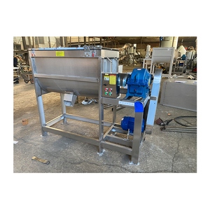 Agitatore elettrico orizzontale miscelatore in polvere in acciaio inox detergente serbatoio miscelatore per apparecchiature cosmetiche efficiente funzione di miscelazione - Product Image 1