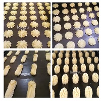 Machine commerciale multifonctionnelle de fabrication de biscuits de couleur unique de la CE Machine automatique de fabrication de biscuits Machine de fabrication de biscuits