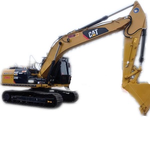 Excavadora de movimiento de tierra Caterpillar 320d usada para construcción Cat 320b 320c 330c excavadoras de segunda mano - Product Image 1