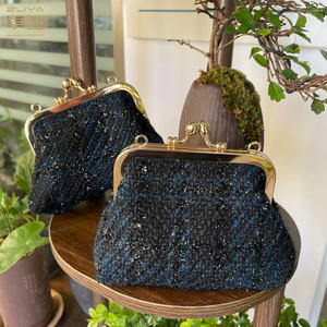 Bolso de mujer para mujer, bolsa de maquillaje 2024 Kiss-Lock, elegante Kiss Coin Clap, bolsos de mano, bolso de mano para mujer - Product Image 3