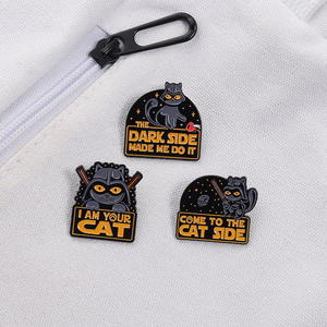 Broches <span class=keywords><strong>de</strong></span> Metal Versátiles con Diseños <span class=keywords><strong>de</strong></span> Letras <span class=keywords><strong>de</strong></span> Dibujos Animados, Insignias <span class=keywords><strong>de</strong></span> Star Wars, Artículos Divertidos y Originales, Temas <span class=keywords><strong>de</strong></span> Frutas y Flores, Estilo Antiguo - Product Image 5