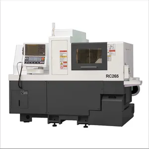 Mesin bubut Cnc tipe Swiss presisi tinggi, mesin bubut bermotor, mesin bubut RC265 Swiss CNC