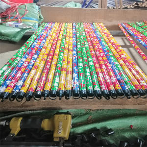Productos de limpieza para fregonas Escoba Flor Boom Stick Palos De Escoba Magica PP Escoba Cubierta de PVC Mango De Eucalipto - Product Image 6