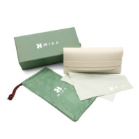 Étui souple personnalisé pour lunettes et ensemble d'emballage pour lunettes de soleil avec boîte, chiffon de nettoyage et sac – Design tendance