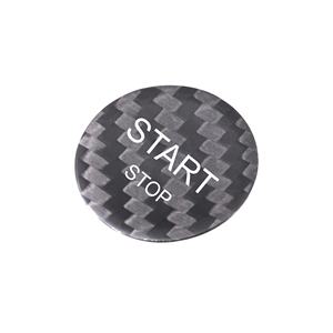ES N-BZ-088 per <span class=keywords><strong>Peugeot</strong></span> 408 308S 508 C4L interruttore Start Stop Cover per pulsante in fibra di carbonio adesivi - Product Image 3
