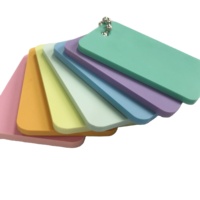 Plaques acryliques de couleur pastel WALGLAS - Épaisseur de 3 mm à 50 mm - Dimensions 1220x2440 mm/1220x1830 mm - Services de moulage et de découpe