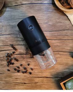Electric <b>Coffee</b> Grinder Usb Rechargeable Custom Logo <b>Portable</b> <b>Coffee</b> <b>Maker</b> - Product Image 2