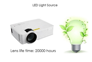 Máy Chiếu Thông Minh Android Trên Cao Wifi Máy Chiếu Mini Di Động <span class=keywords><strong>720P</strong></span> Bản Địa - Product Image 5