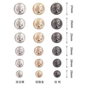 Wholesale Classic Coat <b>Suit</b> Shank <b>Buttons</b> High level Hand-sew <b>Button</b> Embossed Clothes Alloy <b>Button</b> - Product Image 6