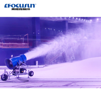 Qualité fiable, machine à neige artificielle, canon à neige pour l'extérieur en hiver