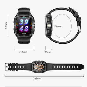 Reloj Inteligente para Exteriores KT83, Resistente al Agua 5ATM, Rastreador Deportivo, Pantalla HD de 1.8 Pulgadas con Linterna LED, Llamadas por Bluetooth, Reloj Inteligente 2025 Nuevo - Product Image 6