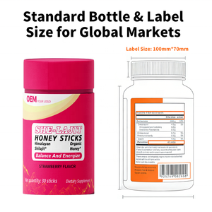 Palitos de Miel con Shilajit y Azafrán, Venta al Por Mayor, Bajo MOQ, Suministro Estable, Prueba COA, para Vendedores de Plataformas de Comercio Electrónico - Product Image 4