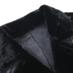 OFTBUY 2023 nuovo finto <span class=keywords><strong>visone</strong></span> bifacciale caldo corto cappotto di pelliccia di <span class=keywords><strong>visone</strong></span> artificiale per le donne giacca di pelle e pelliccia artificiale per le donne - Product Image 5