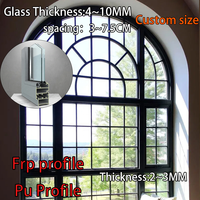 Proveedor de Ventanas de PU, Perfiles de Fibra de Vidrio FRP Resistentes a la Humedad, Perfiles de Fibra de Vidrio para Ventanas en Climas Húmedos