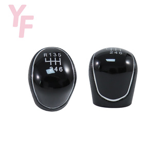 Aksesoris Mobil-Pegangan Tuas Persneling Kulit untuk Hyundai IX35 Kia Shift Knob Connect Focus 5/6 Model Mobil - Product Image 5
