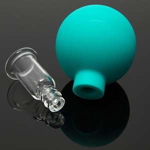 Стеклянные банки для лица Ventosas de goma para masaje corporal frascos anticelulitis de vidrio ventosa для лица conjunto de terapia - Product Image 4