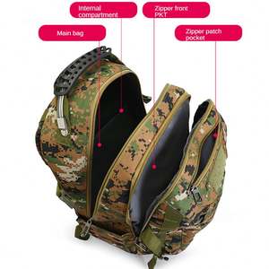 Selección de Colores, Bolsa Deportiva Impermeable de Camuflaje, Mochila Táctica de Montañismo, Bolsa de Gran Capacidad - Product Image 4