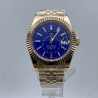 Montres automatiques mécaniques de luxe pour hommes, avec logo personnalisé OEM, mouvement japonais NH35, étanches, en acier inoxydable, pour plongée
