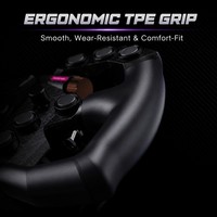 Volant de course PXN GT ONE 300 mm avec 12 boutons RGB, palettes de changement de vitesse magnétiques en fibre de carbone pour base de simulation de course