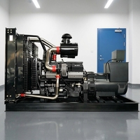 Générateur diesel marin triphasé Weifang 200-500KW 50Hz 400V à faible bruit 1500 tr/min AC 24V Démarrage automatique Châssis ouvert ATS