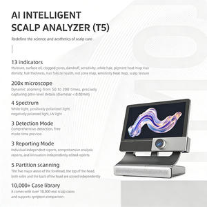 Analyseur de peau intelligent AI pour les soins des cheveux, caméra d'analyse du cuir chevelu, analyse du cuir chevelu avec analyse comparative, recommandation de produits - Product Image 6