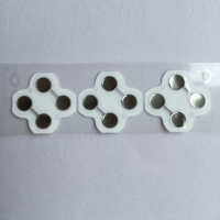 Film Konduktif Tombol ABXY untuk N Switch Handle, Tombol PCB Board Metal Dome Snap untuk Joy-Con, Stiker Metal