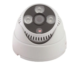 Caméra de surveillance dôme, 1000 lignes, vision nocturne analogique, objectif 2,8 mm, corps en plastique - Product Image 1