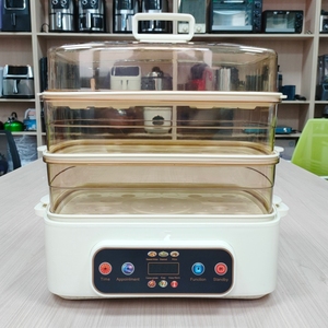 <span class=keywords><strong>Olla</strong></span> Eléctrica Multifuncional <span class=keywords><strong>de</strong></span> 800W con Control Digital, 18 Cuartos, 3 Niveles, para <span class=keywords><strong>Cocinar</strong></span> Arroz, Hot Pot y Funciones <span class=keywords><strong>de</strong></span> Vaporización, Clase Energética - Product Image 1