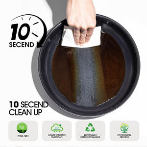 Sartenes de Titanio de Lujo de 8, 10 y 12 Pulgadas con Tapa de Vidrio, Nuevo Diseño - Product Image 4