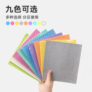 Paño de Cocina Sueco de Pulpa de Madera y Algodón, Cuadrado, Multifuncional, Absorbente, Duradero y Resistente al Pelusón - Product Image 2