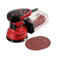 Haute qualité 5 pouces électrique ponceuse orbitale aléatoire outils pneumatiques Mini pneumatique 90 degrés ponceuse à Air panneau batteur ponceuses à bande pneumatique
