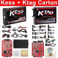Herramientas de Programación de ECU EU Red Kess V2 V5.017 Online 2.80 y KTAG 7.020 2.25, Programador OBD2 Ktag en Caja