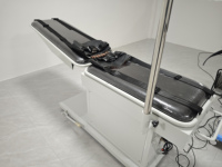 Table de traitement de traction et de flexion chiropratique et de décompression spinale électrique YGT04, lit de thérapie lombaire informatisé à domicile