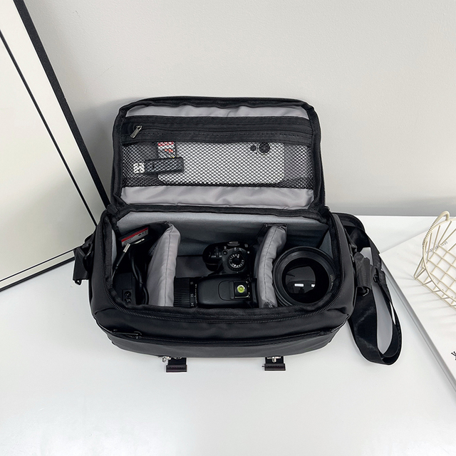Professional Customized Waterproof Sling Camera Bags Travel Carry Camera Lens Pouch for Photography