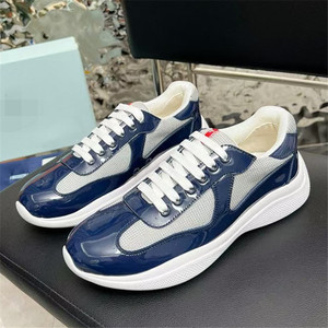 <span class=keywords><strong>Scarpe</strong></span> da <span class=keywords><strong>Uomo</strong></span> in Pelle Lucida con Rete Traspirante, Casual, Sportive, con Lacci, Tacco Piatto, Antiscivolo, Punta Rotonda - Product Image 1