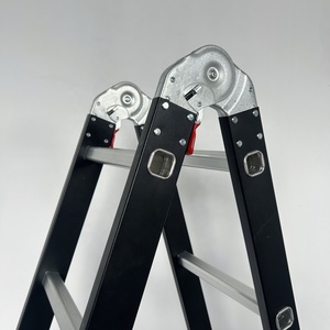 <span class=keywords><strong>Escalera</strong></span> Multiusos Simple de Aluminio y Acero, <span class=keywords><strong>12</strong></span> <span class=keywords><strong>Peldaños</strong></span>, Plegable, <span class=keywords><strong>Precio</strong></span> Directo de Fábrica en China - Product Image 3