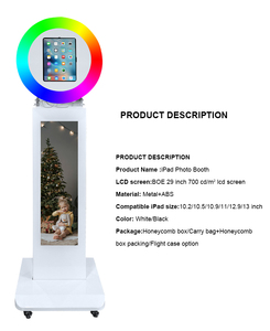 Machine Photobooth iPad <span class=keywords><strong>à</strong></span> écran LCD 29 pouces, en stock dans l'entrepôt étranger, <span class=keywords><strong>logiciel</strong></span> <span class=keywords><strong>gratuit</strong></span> fourni, installation facile, affaires très rentables - Product Image 3