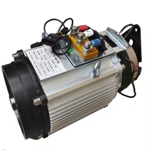 มอเตอร์ไฟฟ้ากระแสตรง 6300W 31KW สำหรับชุดอุปกรณ์รถยนต์สำหรับการแปลงเป็นรถยนต์ไฟฟ้า มอเตอร์ 48V 6.3KW รุ่น XQY-6.3-G - Product Image 4