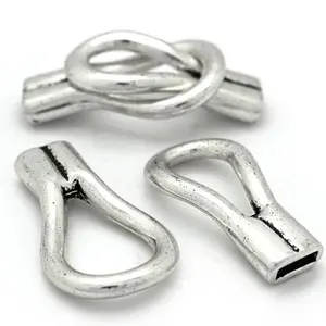 Zinc alloy Clasp Metal Jewelry Finding End for Leather Cords Bracelets Making