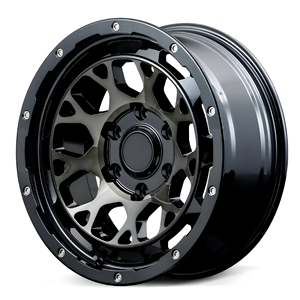 Jantes tout-terrain monobloc forgées en aluminium aéronautique simulé Beadlock pour <span class=keywords><strong>Jeep</strong></span> <span class=keywords><strong>Wrangler</strong></span> JL <span class=keywords><strong>JK</strong></span>, 5x127 Noir mat 4x4 SUV - Product Image 6
