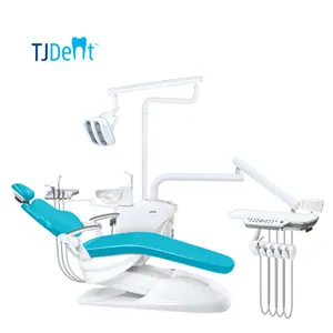 Foshan unit kursi dental mewah, kursi dental tingkat tinggi seri BZ dengan sensor led lampu kursi dental